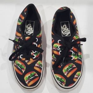 RARE Vans classic style sneakers shoes in womens size 5 us men 3.5 burgers 🍔